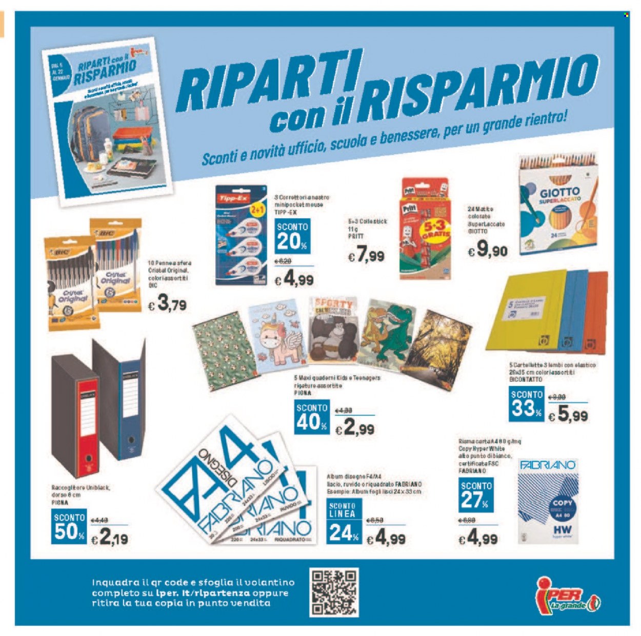 Volantino Iper, La grande i - 5/1/2023 - 15/1/2023. Pagina 27