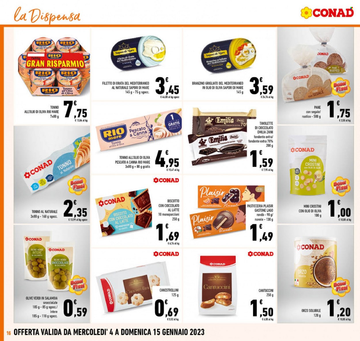 Volantino Conad - 4/1/2023 - 15/1/2023. Pagina 16
