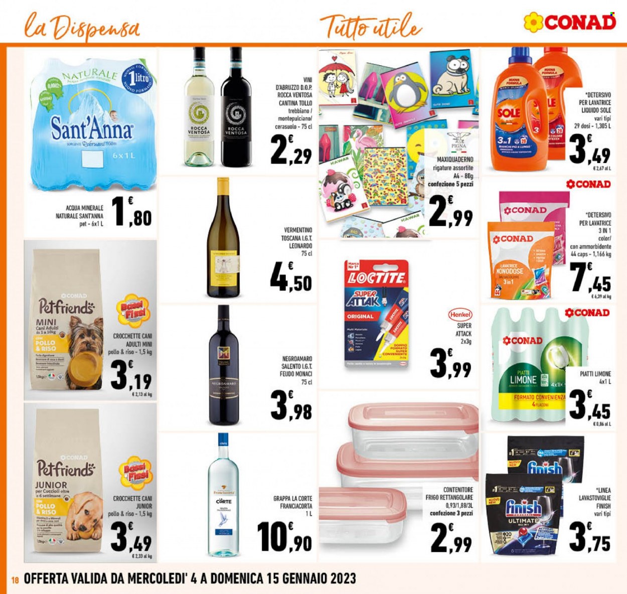 Volantino Conad - 4/1/2023 - 15/1/2023. Pagina 18