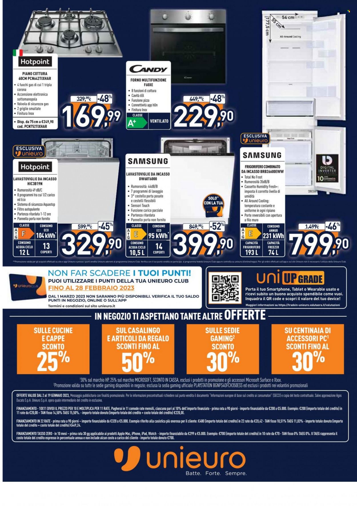 Volantino Unieuro - 2/1/2023 - 19/1/2023. Pagina 24