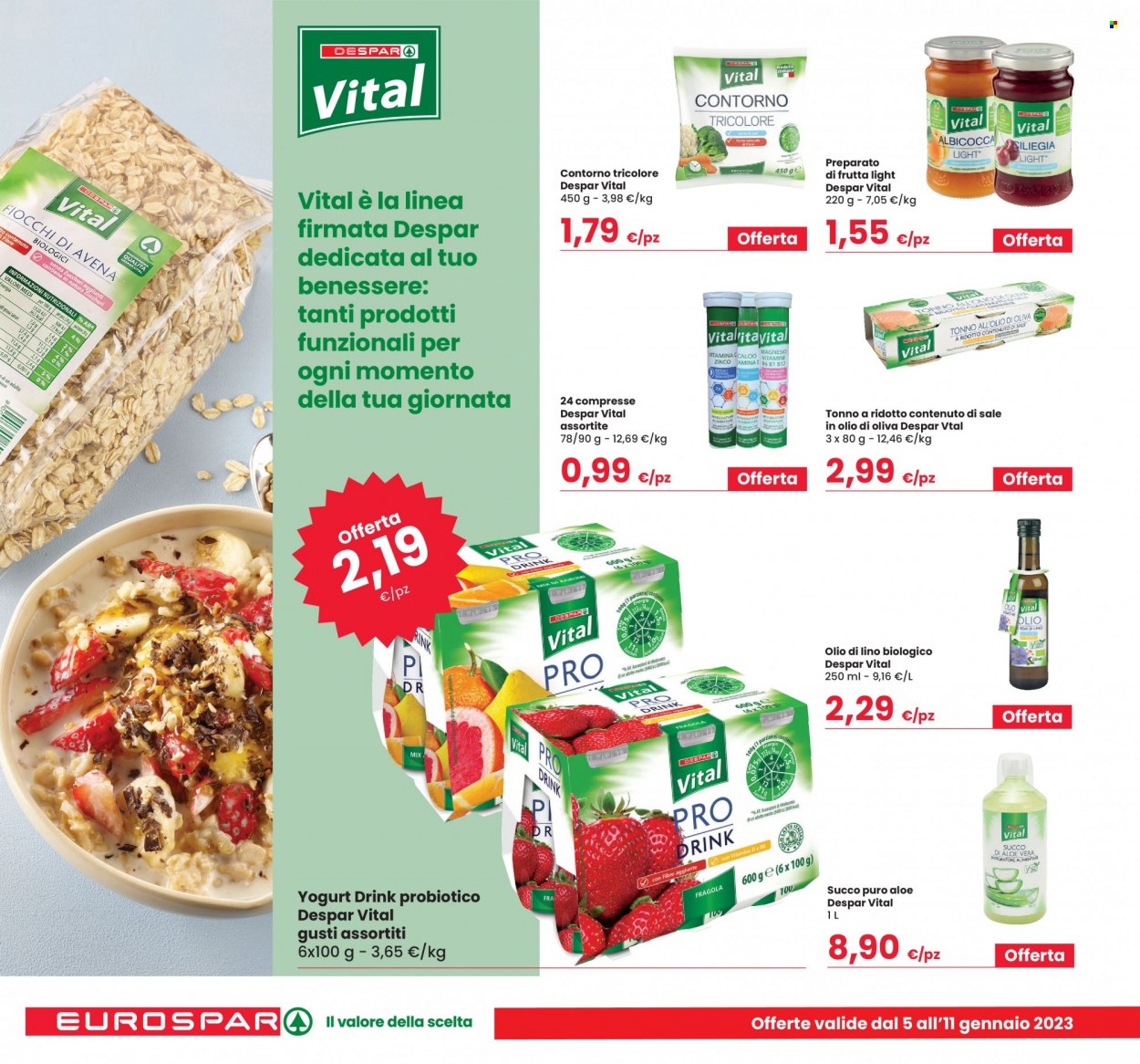 Volantino Eurospar - 5/1/2023 - 11/1/2023. Pagina 12