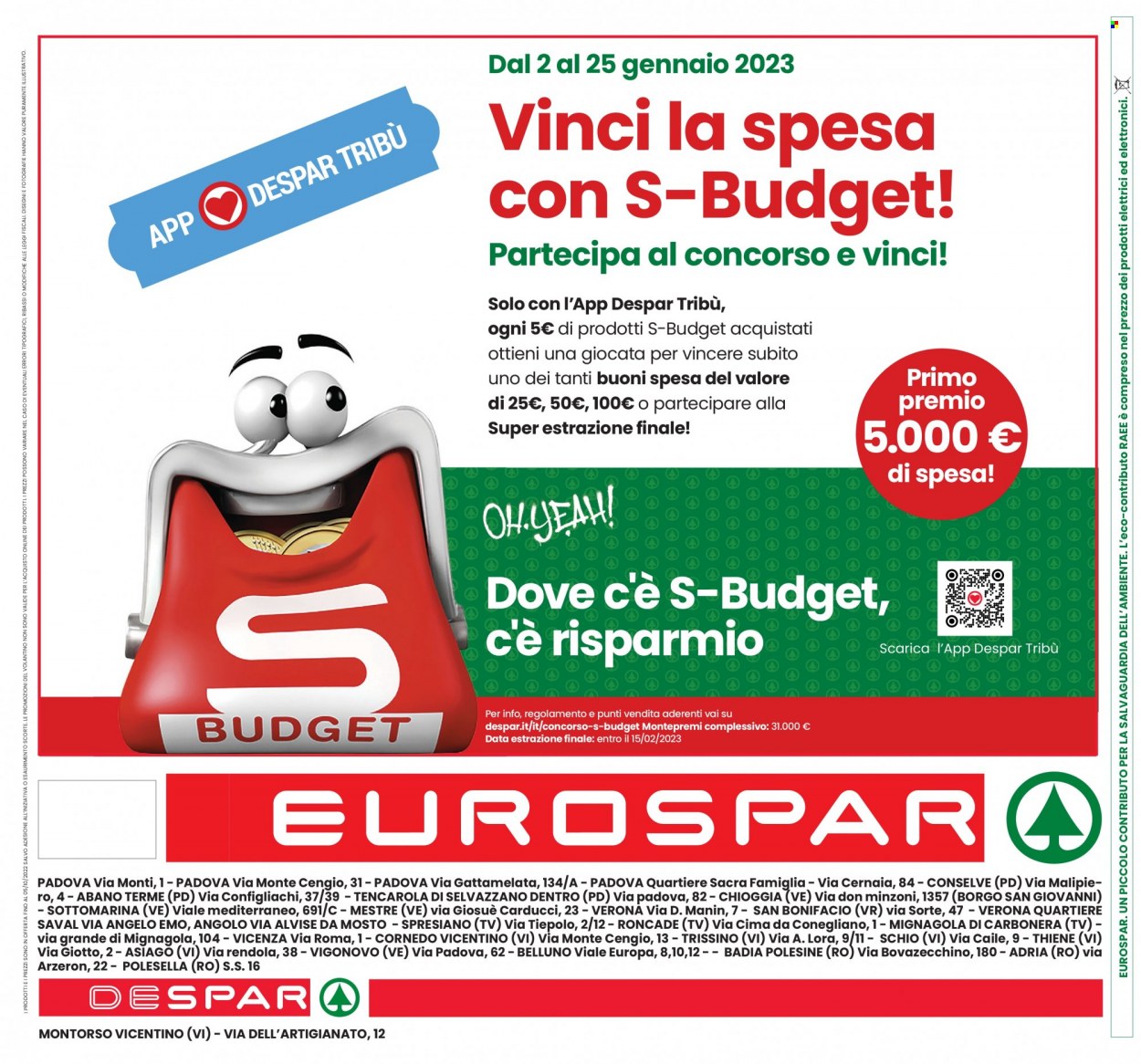 Volantino Eurospar - 5/1/2023 - 11/1/2023. Pagina 24