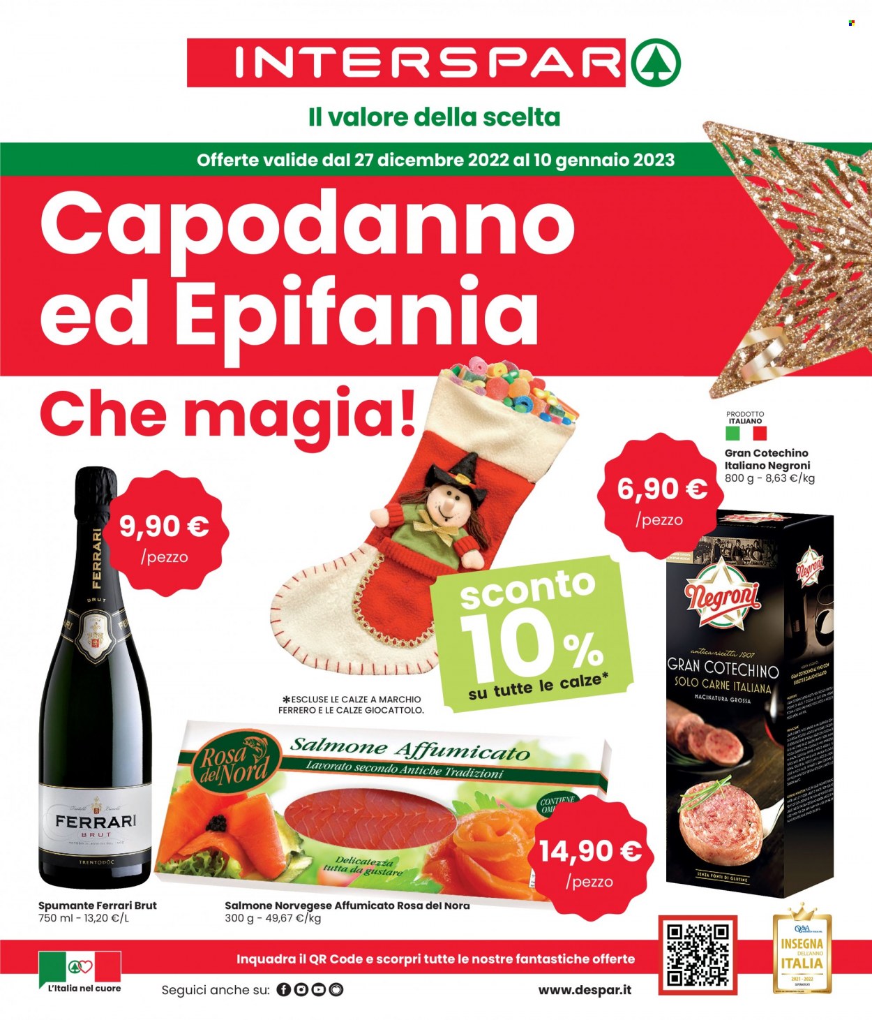 Volantino Interspar - 27/12/2022 - 10/1/2023. Pagina 1