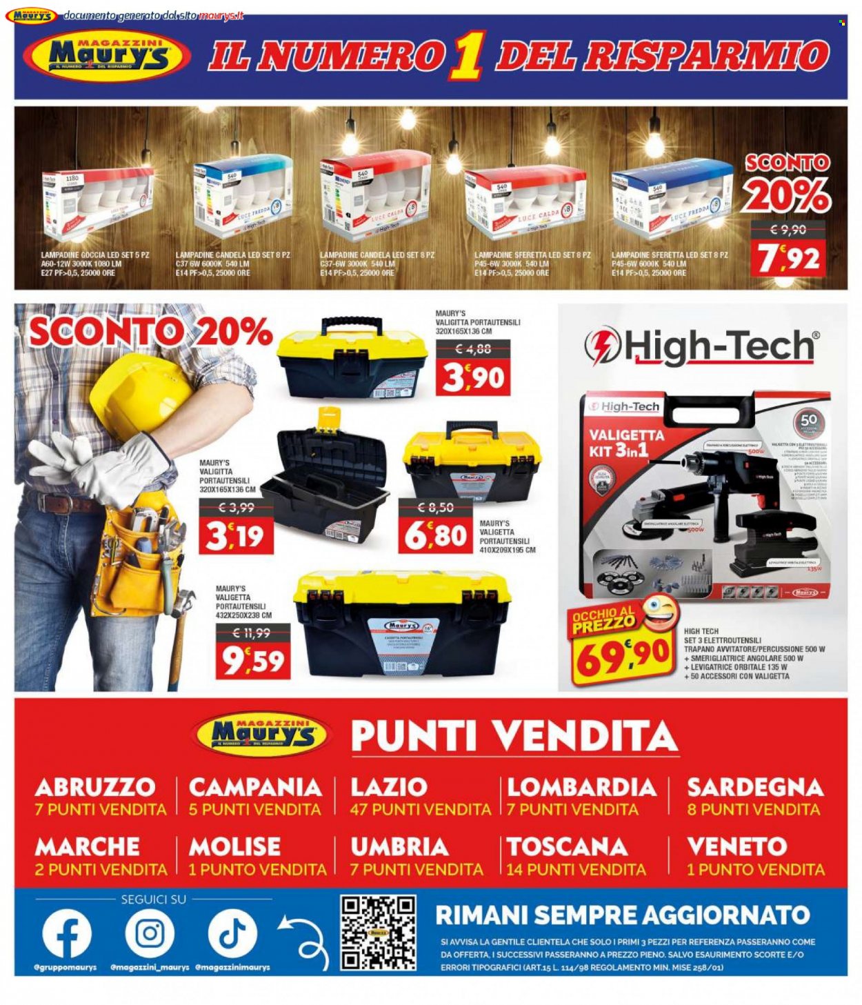 Volantino Maury's - 7/1/2023 - 21/1/2023. Pagina 16