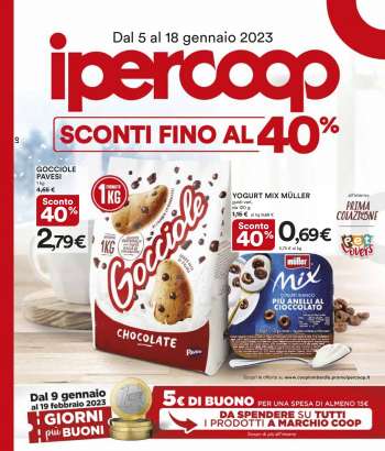 Volantino Coop - 5/1/2023 - 18/1/2023.