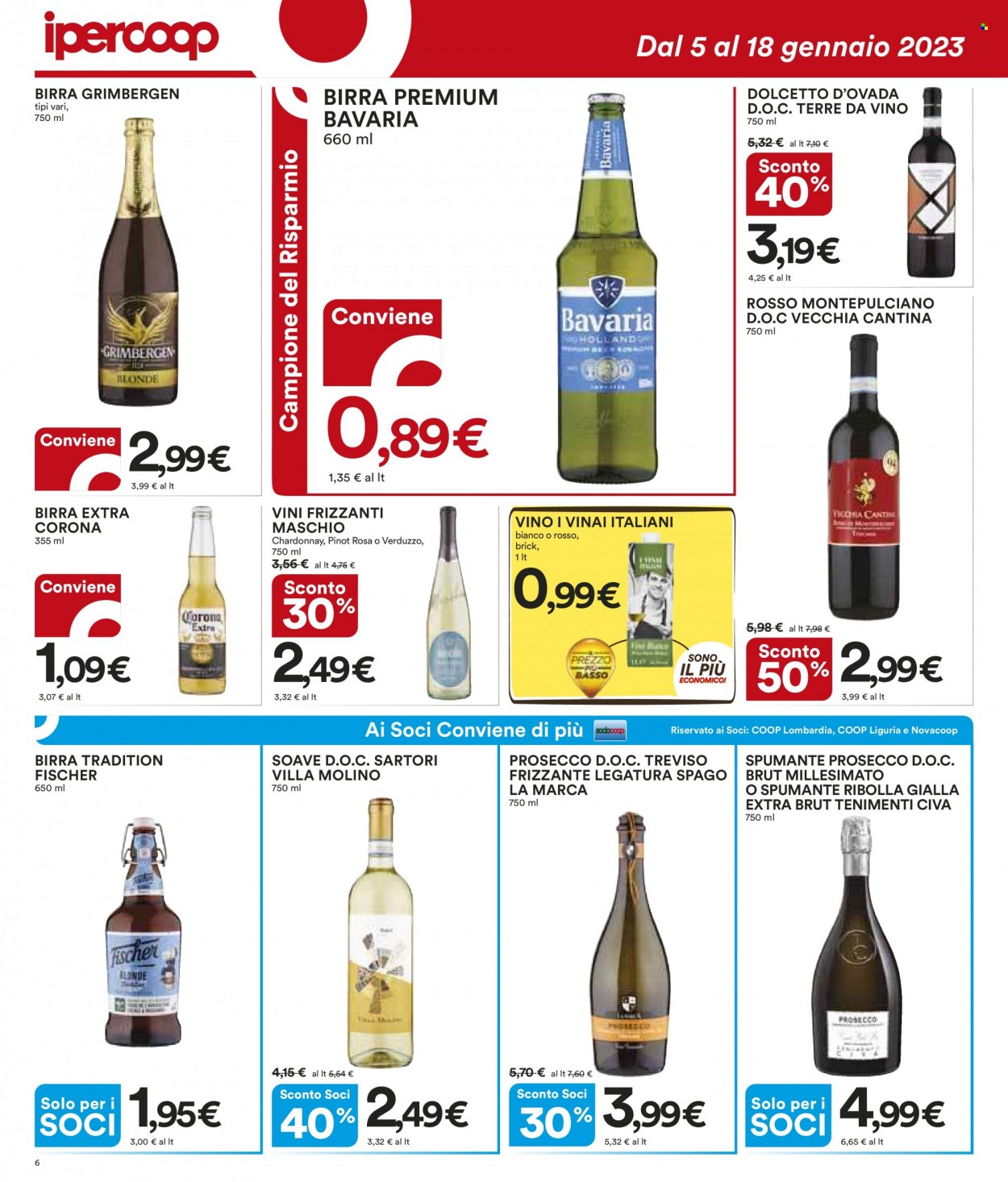 Volantino Coop - 5/1/2023 - 18/1/2023. Pagina 6