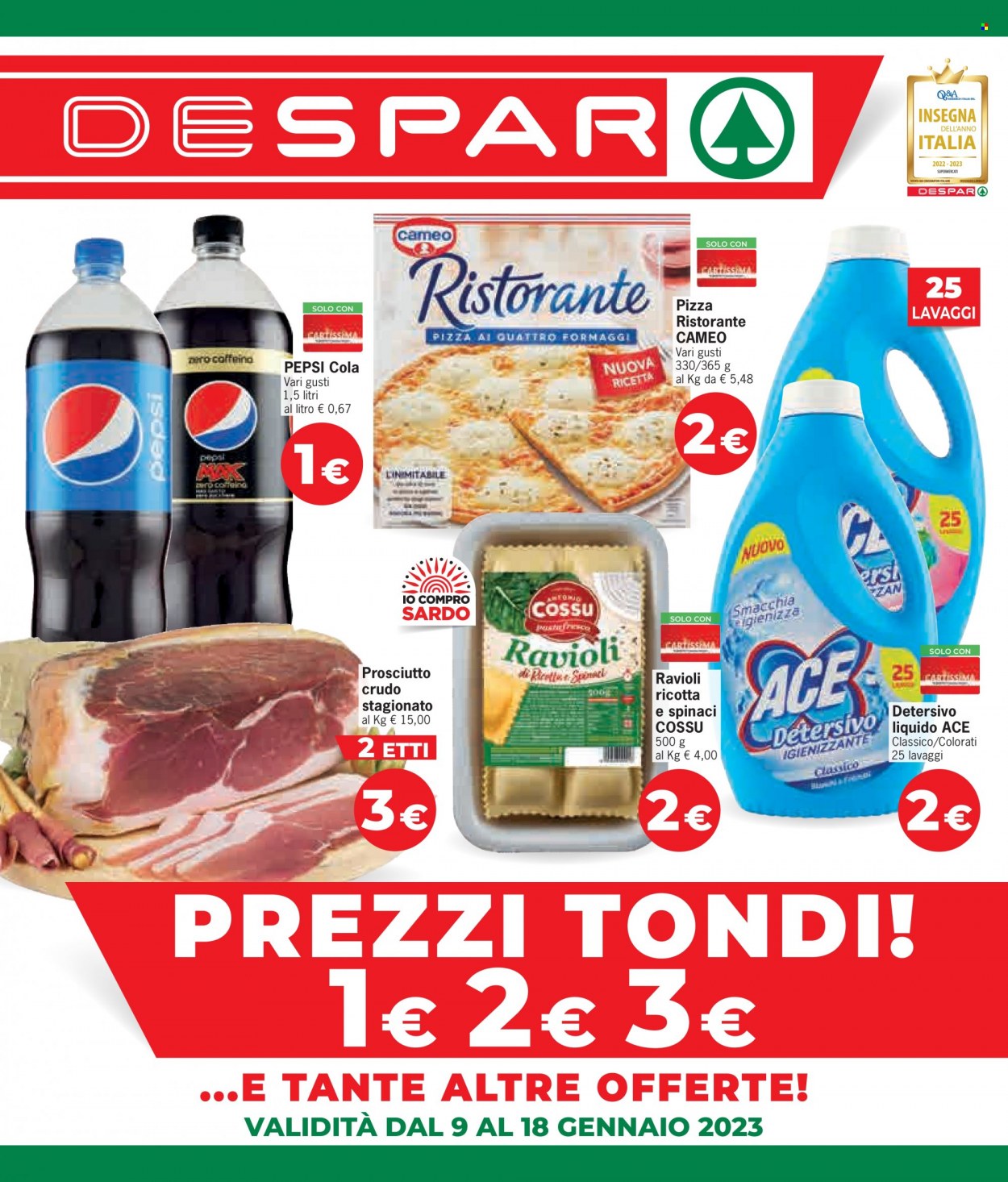 Volantino Despar - 9/1/2023 - 18/1/2023. Pagina 1