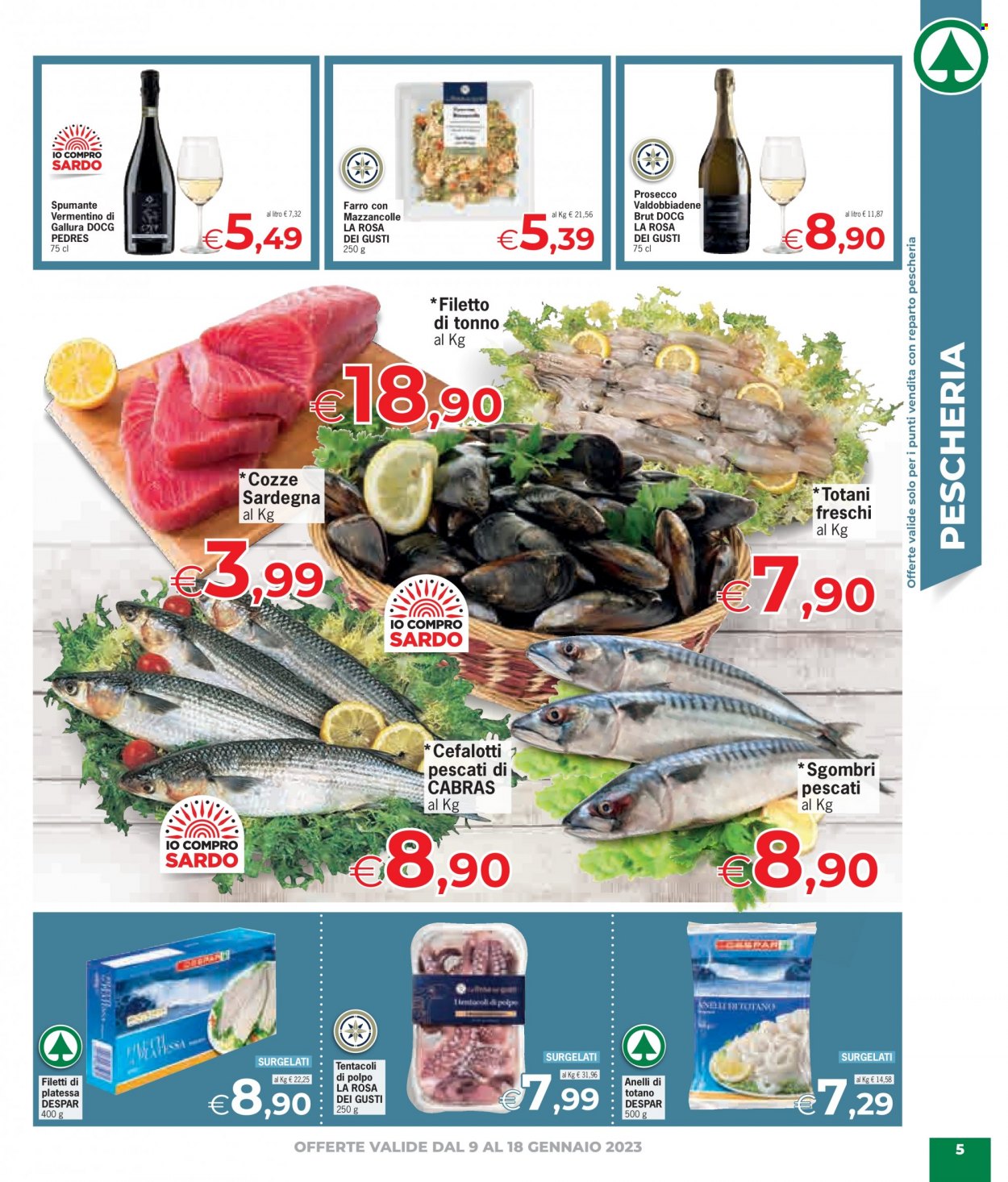Volantino Eurospar - 9/1/2023 - 18/1/2023. Pagina 5