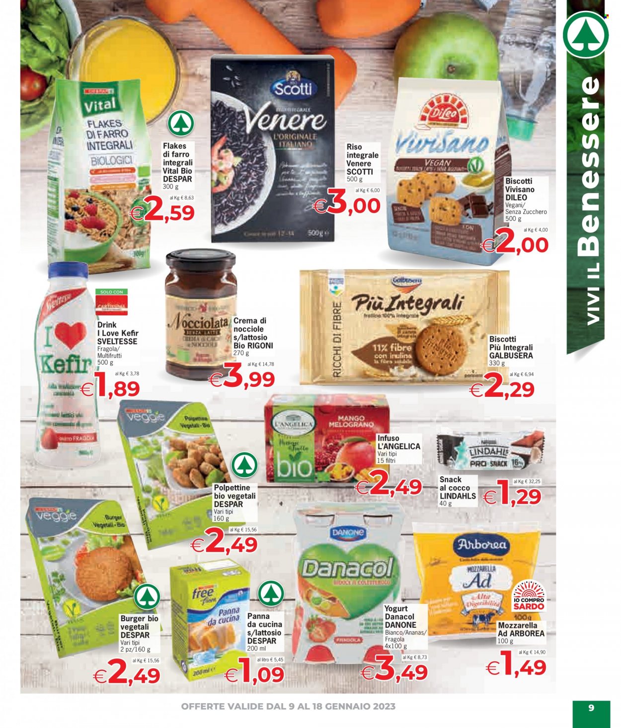 Leták Eurospar - 9.1.2023 - 18.1.2023. Strana 9