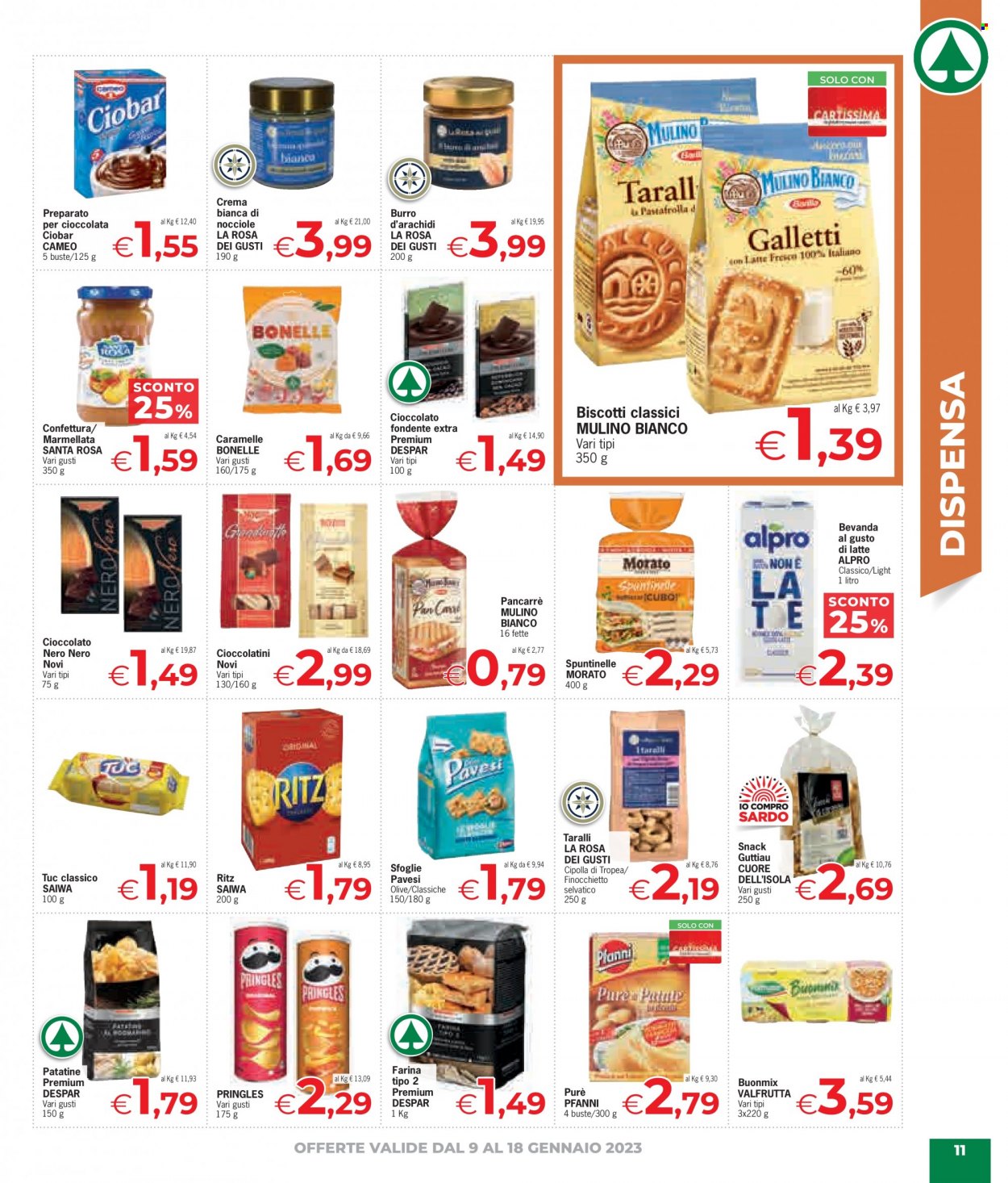 Volantino Eurospar - 9/1/2023 - 18/1/2023. Pagina 11