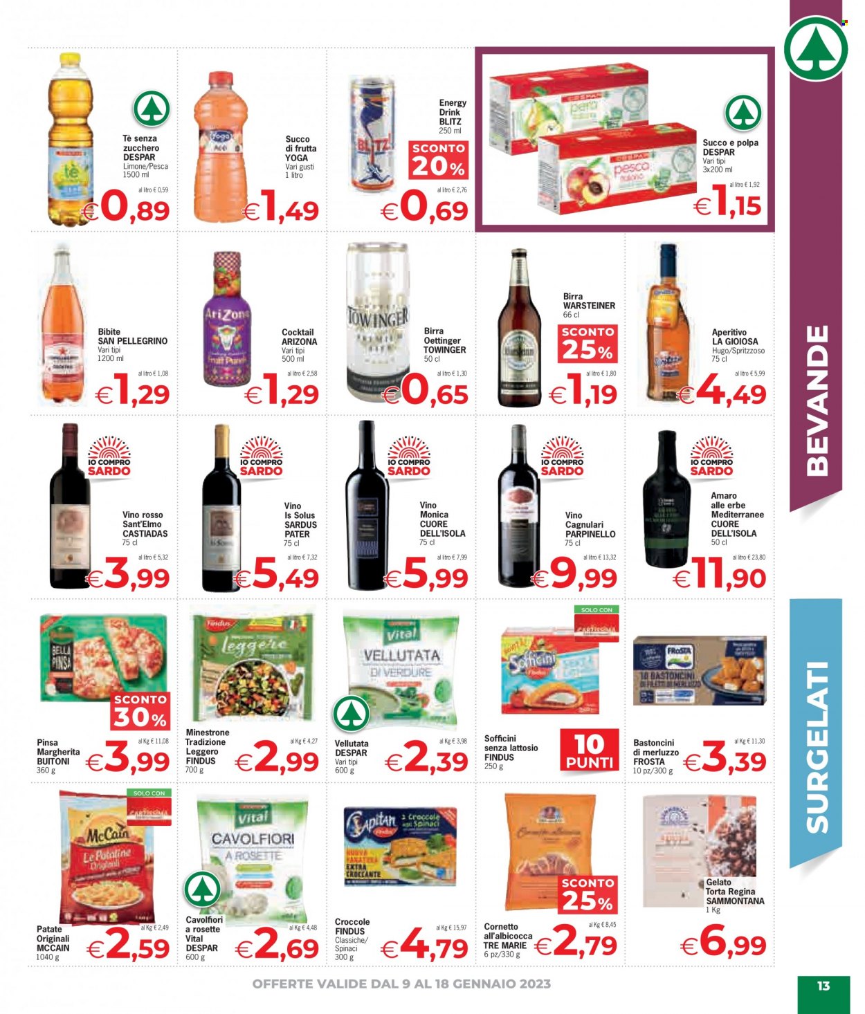 Leták Eurospar - 9.1.2023 - 18.1.2023. Strana 13