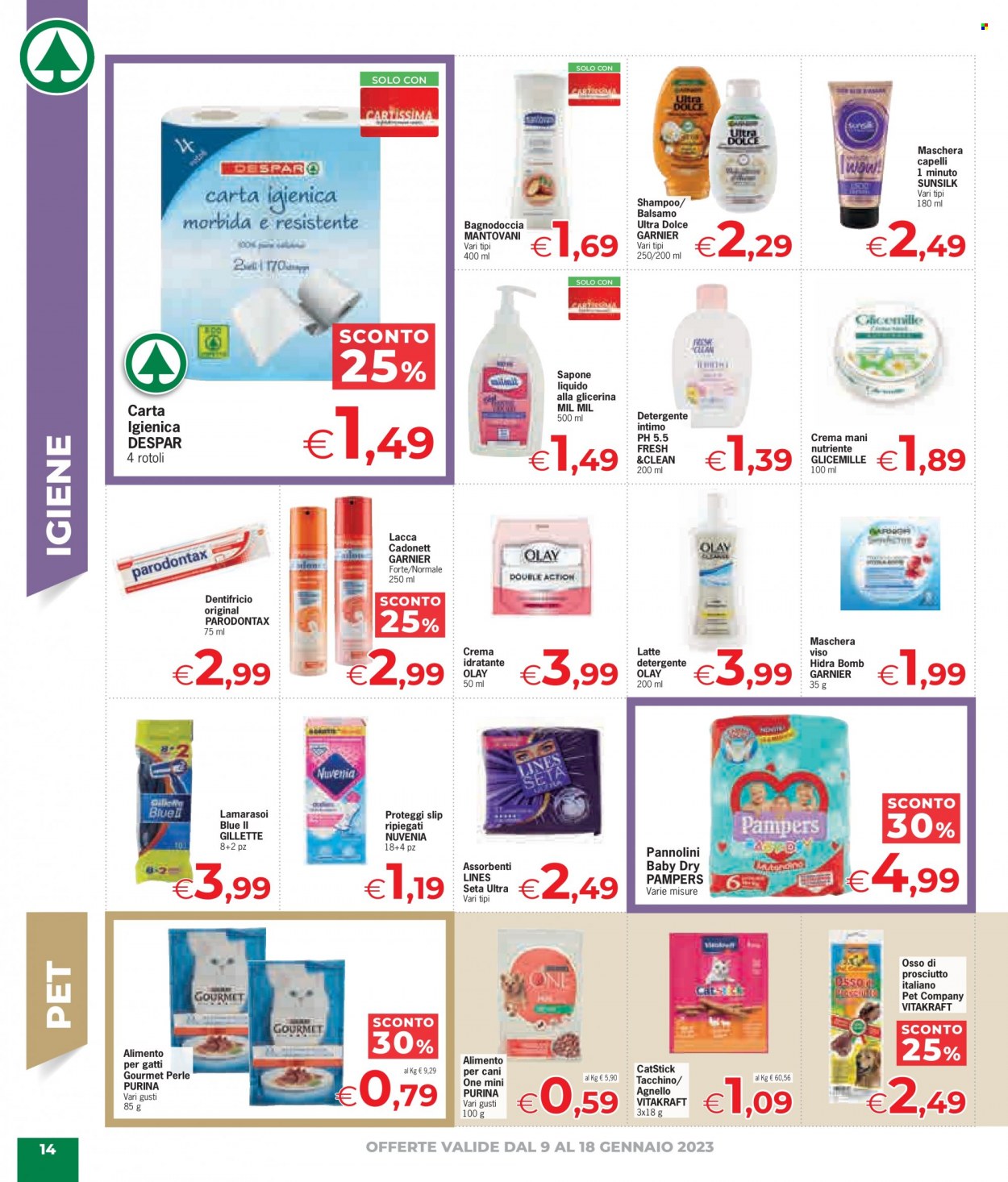Volantino Eurospar - 9/1/2023 - 18/1/2023. Pagina 14