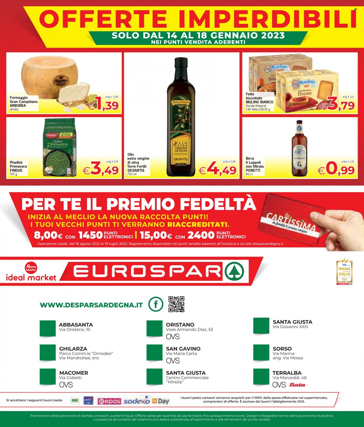 Volantino Eurospar - 9/1/2023 - 18/1/2023. Pagina 16