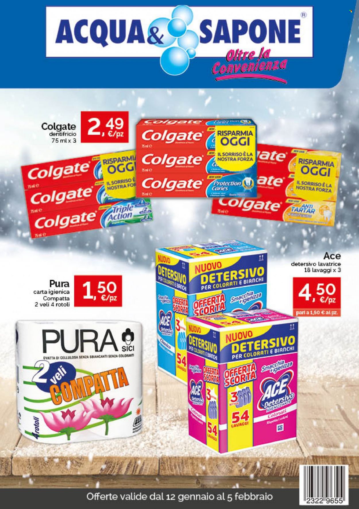 Volantino Acqua & Sapone - 12/1/2023 - 5/2/2023. Pagina 1