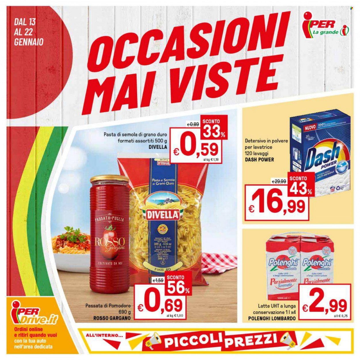 Volantino Iper, La grande i - 13/1/2023 - 22/1/2023. Pagina 1