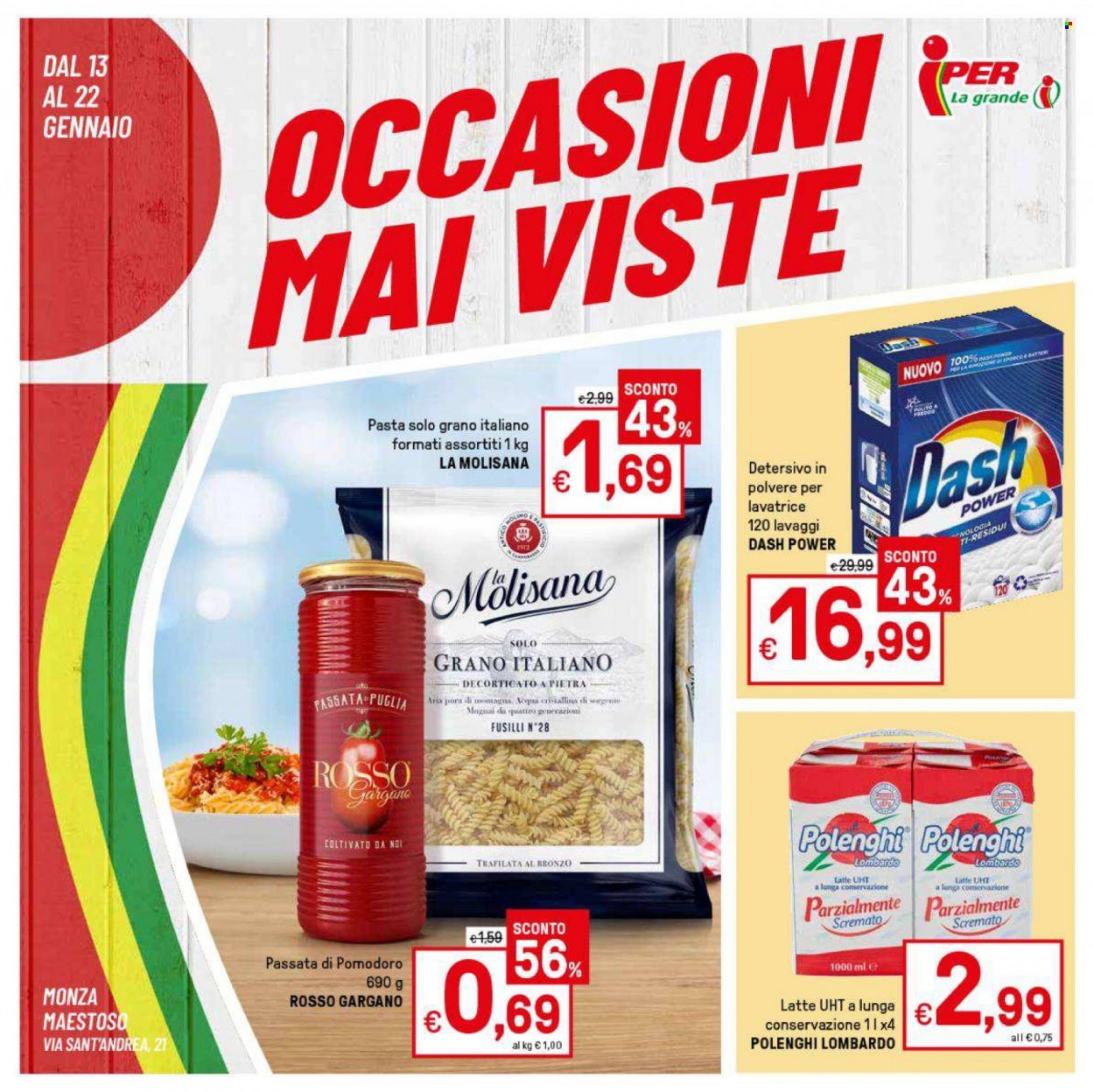 Volantino Iper, La grande i - 13/1/2023 - 22/1/2023. Pagina 1