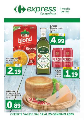 Volantino Carrefour - 12/1/2023 - 25/1/2023.