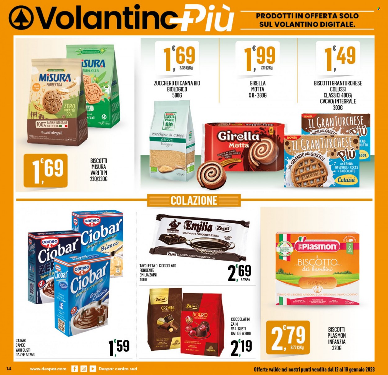 Volantino Despar - 12/1/2023 - 19/1/2023. Pagina 14