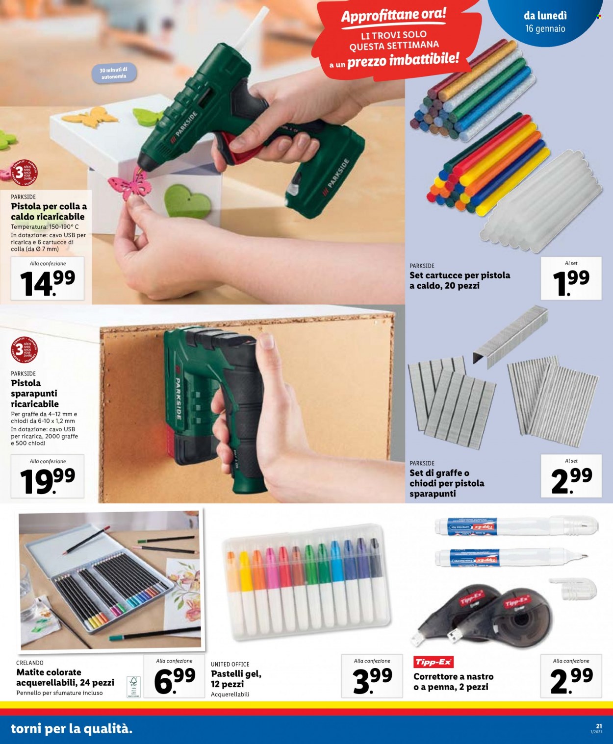 Volantino Lidl - 16/1/2023 - 22/1/2023. Pagina 21