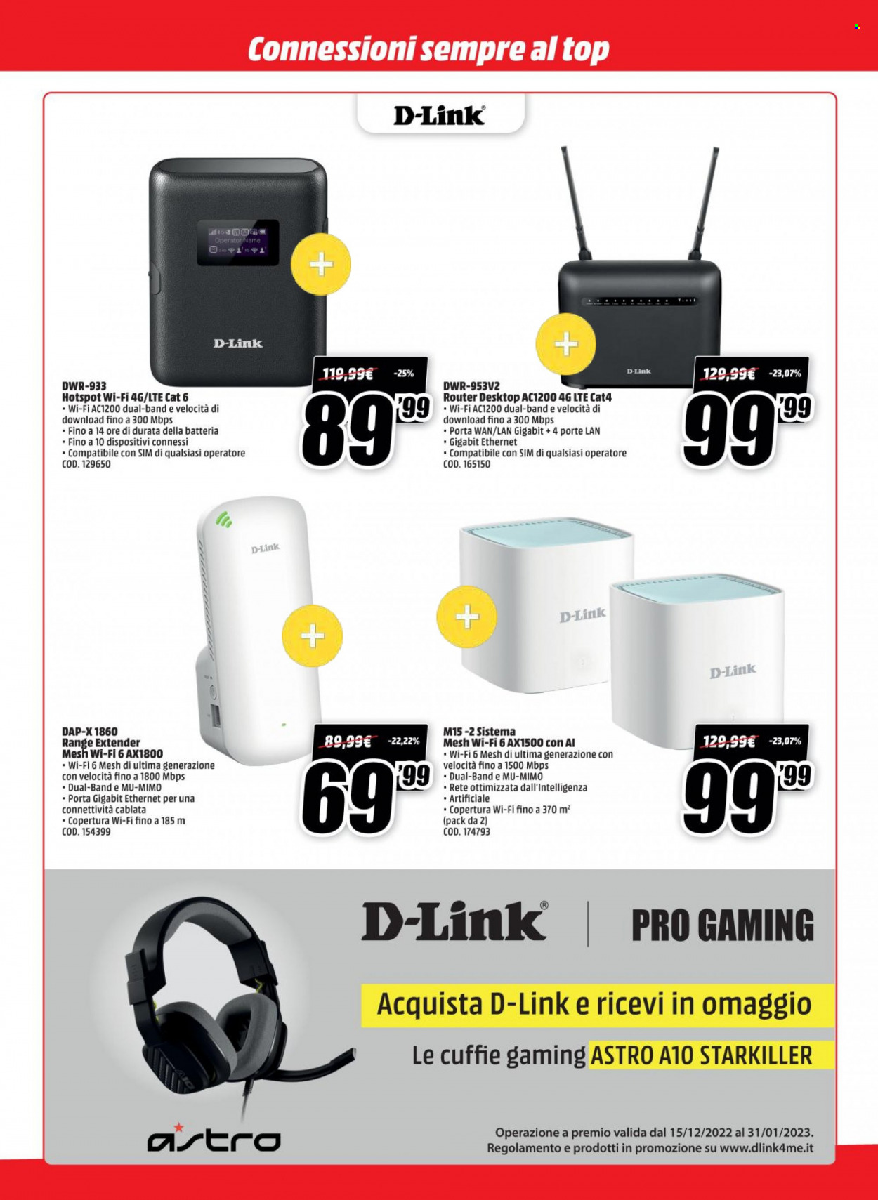 Volantino MediaWorld - 11/1/2023 - 18/1/2023. Pagina 6