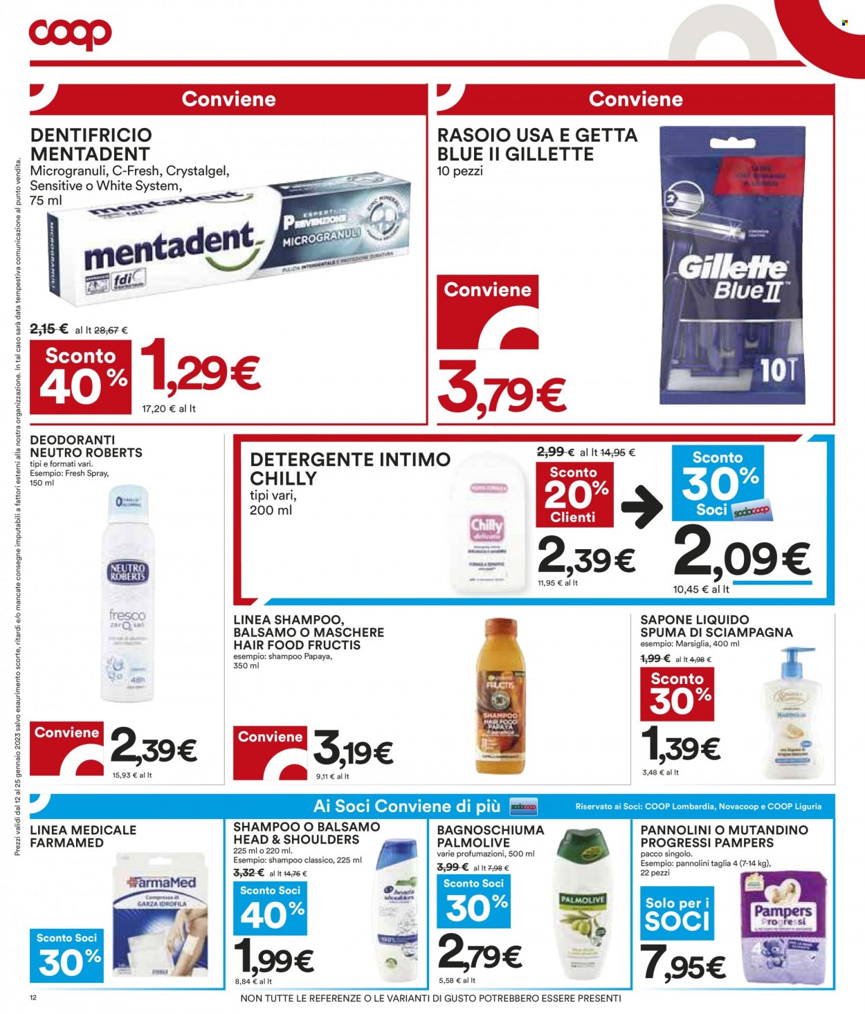 Leták Coop - 12.1.2023 - 25.1.2023. Strana 12