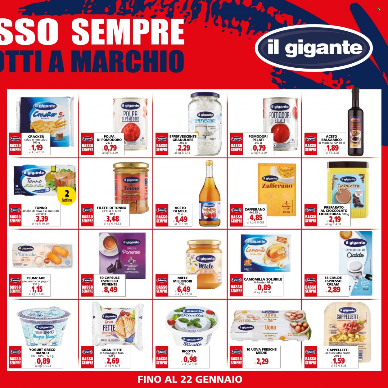 Volantino Il Gigante - 14/1/2023 - 22/1/2023. Pagina 3