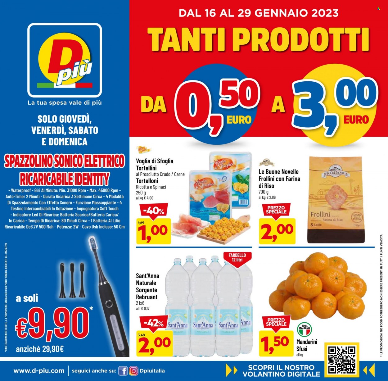 Volantino Dpiù - 16/1/2023 - 29/1/2023. Pagina 1