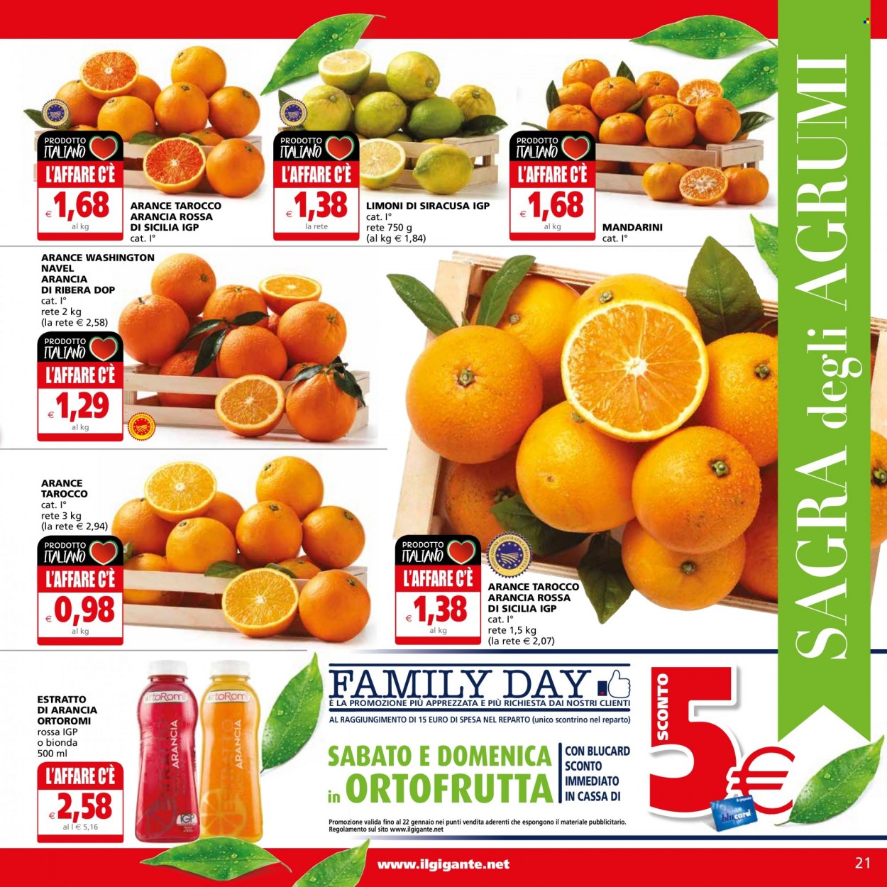 Volantino Il Gigante - 12/1/2023 - 22/1/2023. Pagina 21