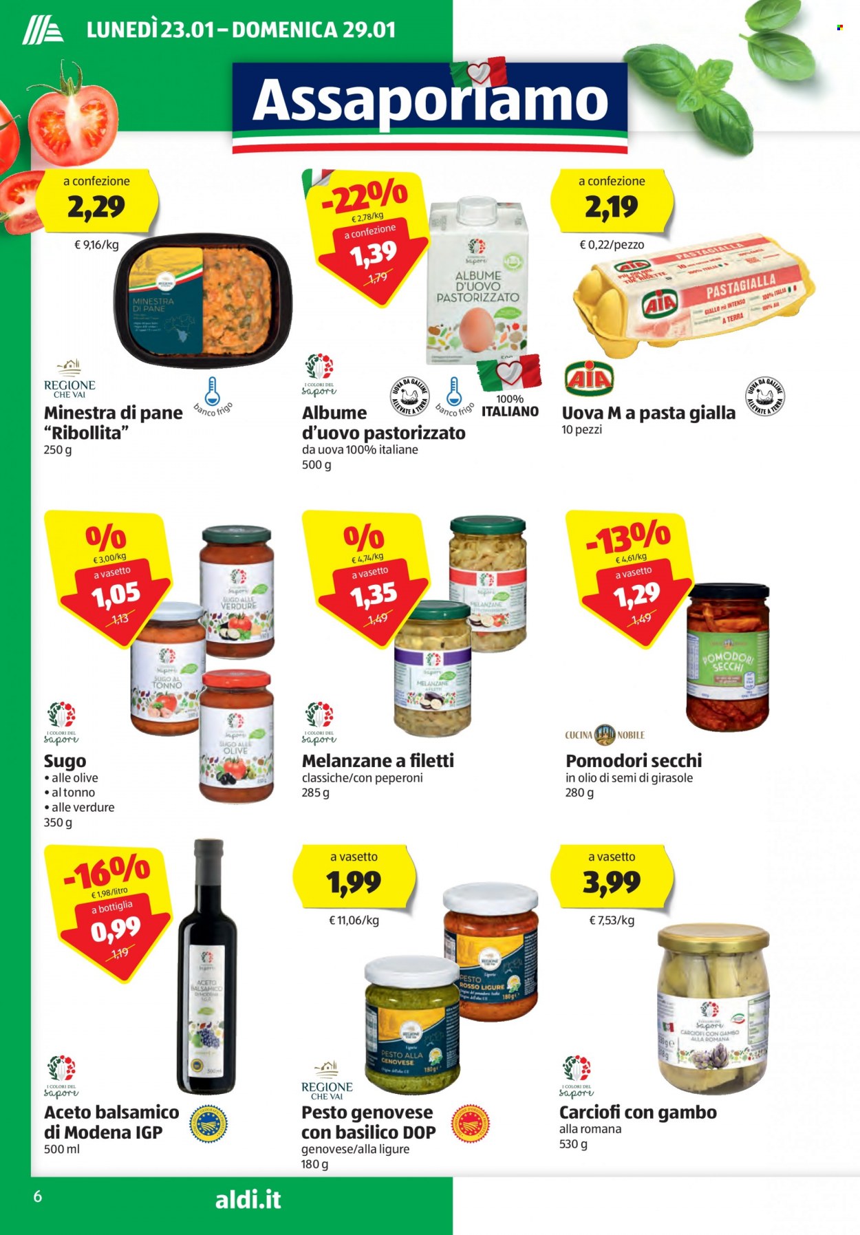 Volantino Aldi - 23/1/2023 - 29/1/2023. Pagina 6