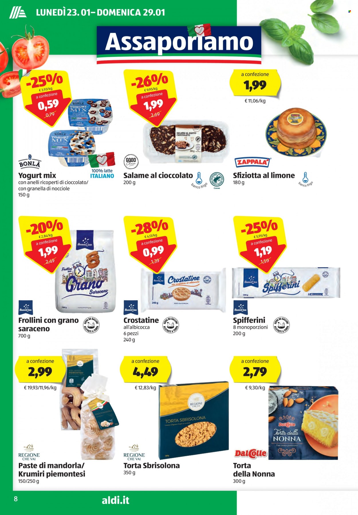 Volantino Aldi - 23/1/2023 - 29/1/2023. Pagina 8