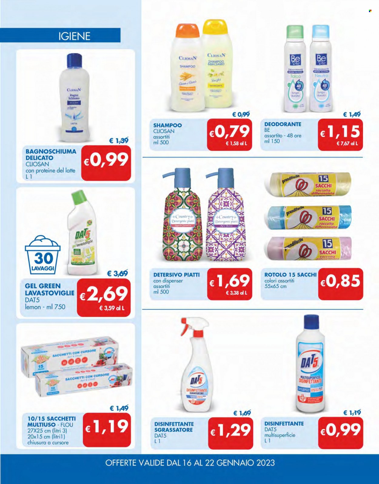 Volantino MD Discount - 16/1/2023 - 22/1/2023. Pagina 12