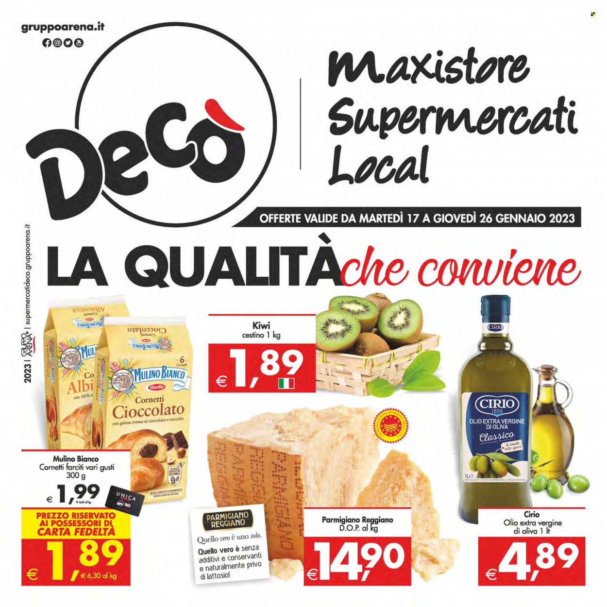 Volantino Deco - 17/1/2023 - 26/1/2023. Pagina 1