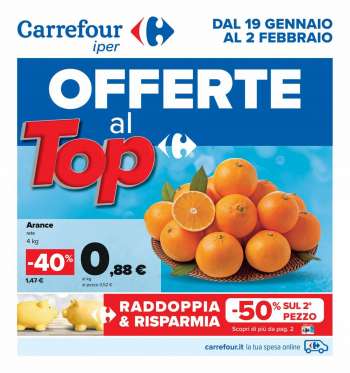 Volantino Carrefour - 19/1/2023 - 2/2/2023.
