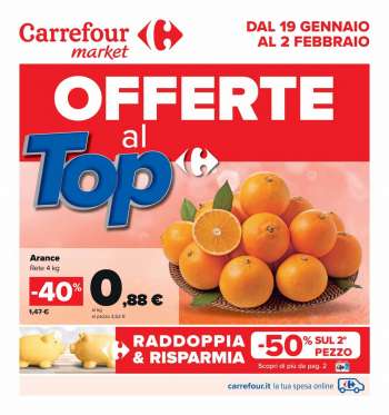 Volantino Carrefour - 19/1/2023 - 2/2/2023.