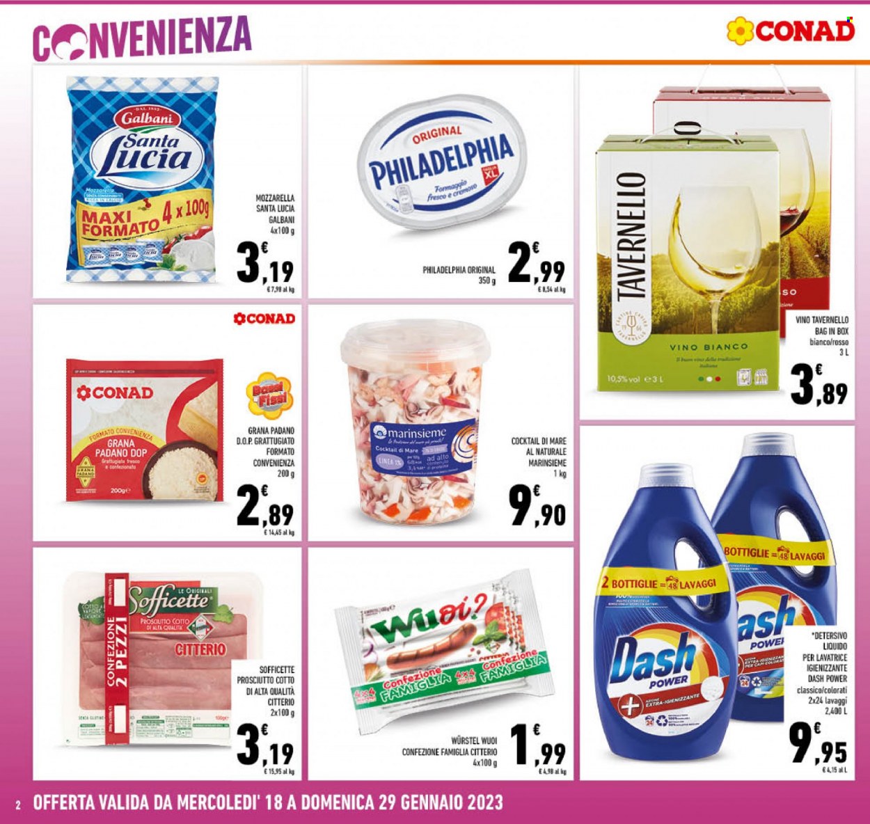 Volantino Conad - 18/1/2023 - 29/1/2023. Pagina 2