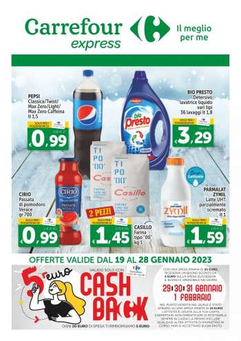 Volantino Carrefour - 19/1/2023 - 28/1/2023.