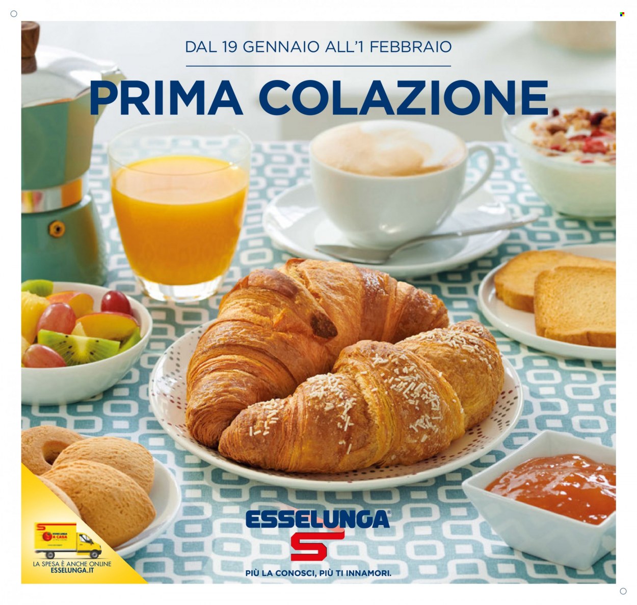 Volantino Esselunga - 19/1/2023 - 1/2/2023. Pagina 1