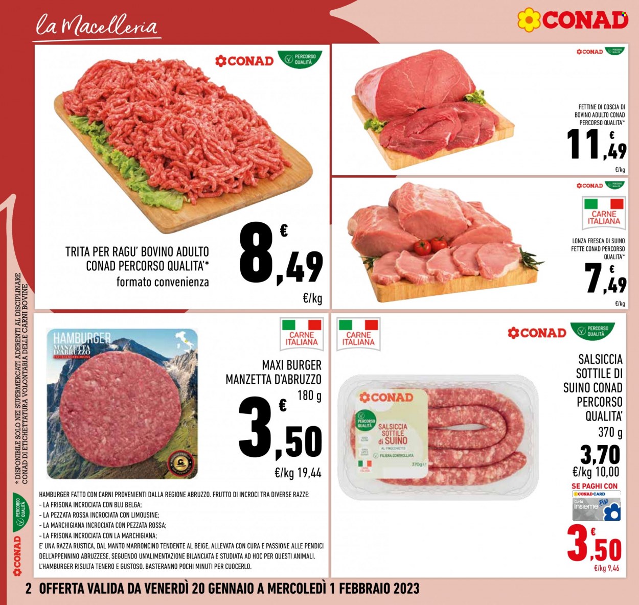 Volantino Conad - 20/1/2023 - 1/2/2023. Pagina 2