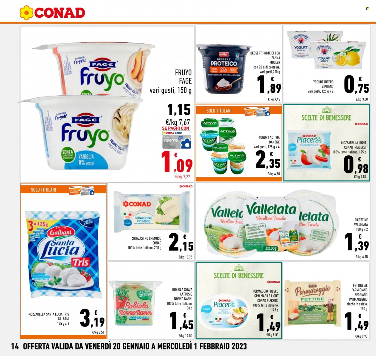 Volantino Conad - 20/1/2023 - 1/2/2023. Pagina 14