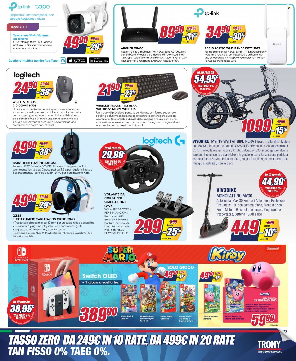Volantino Trony - 19/1/2023 - 8/2/2023. Pagina 13