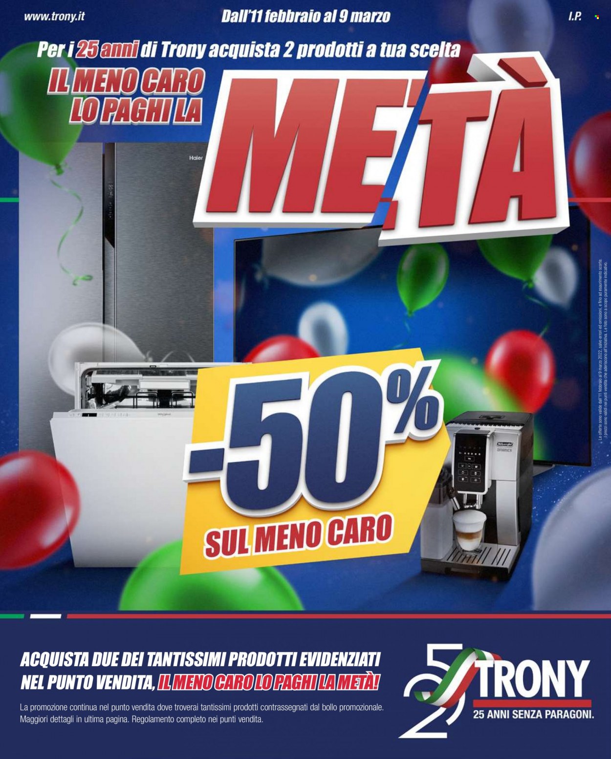 Volantino Trony - 11/2/2023 - 9/3/2023. Pagina 1