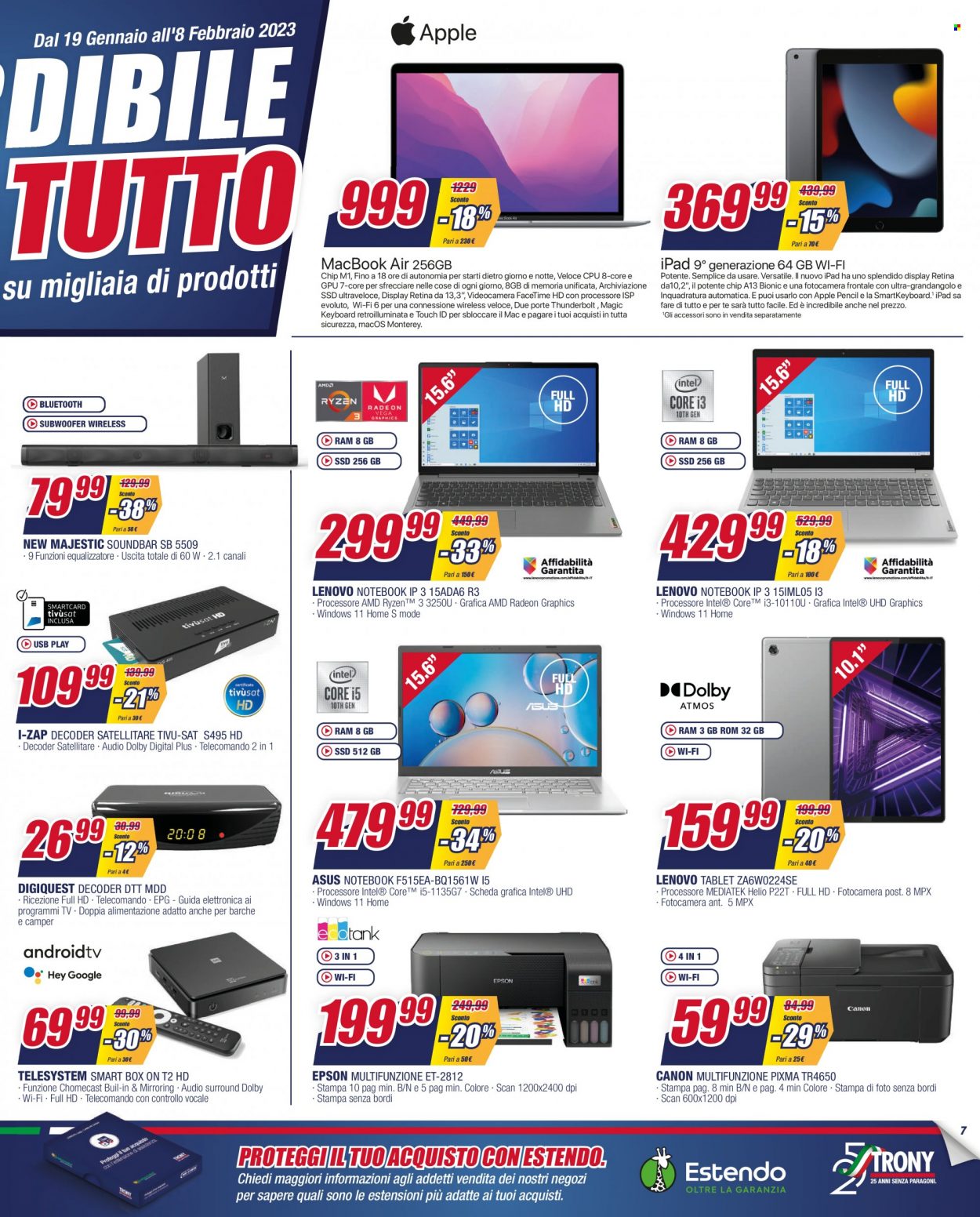 Volantino Trony - 19/1/2023 - 8/2/2023. Pagina 7