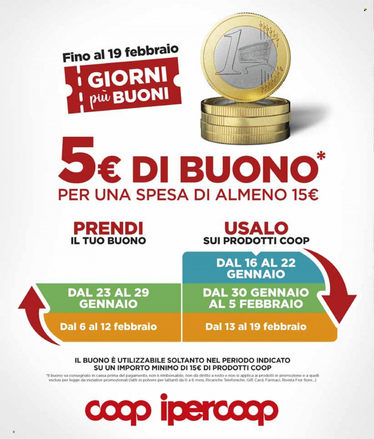Volantino Coop - 19/1/2023 - 1/2/2023. Pagina 6