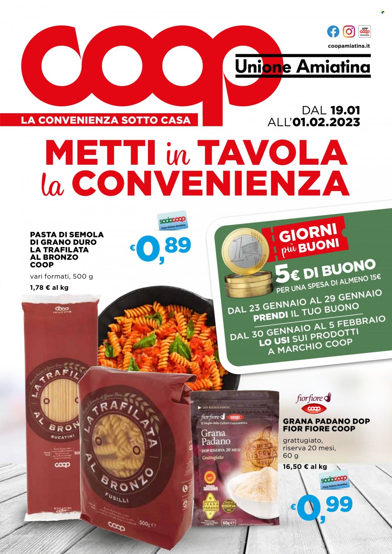 Volantino Coop - 19/1/2023 - 1/2/2023. Pagina 1