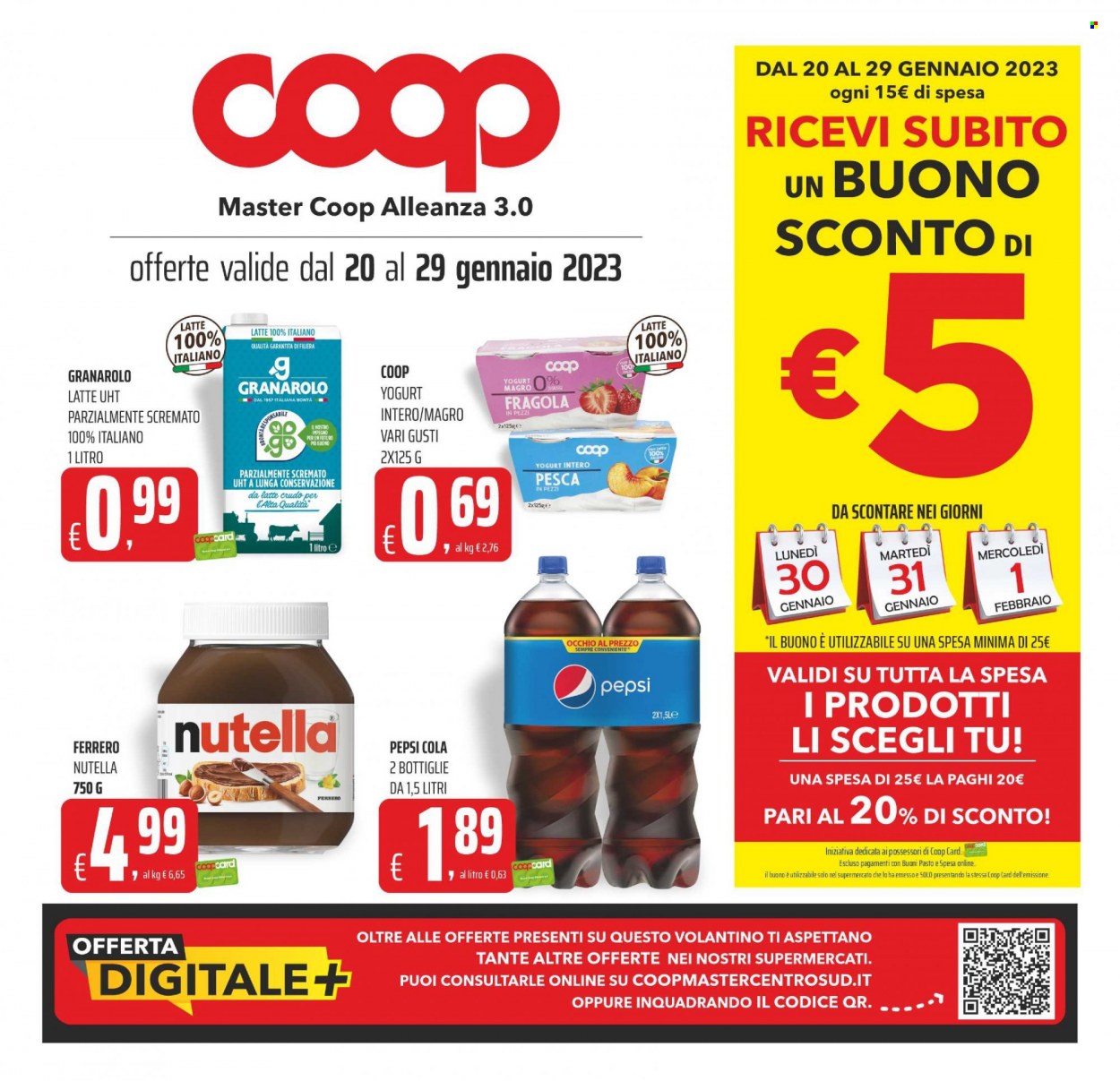 Leták Coop - 20.1.2023 - 29.1.2023. Strana 1