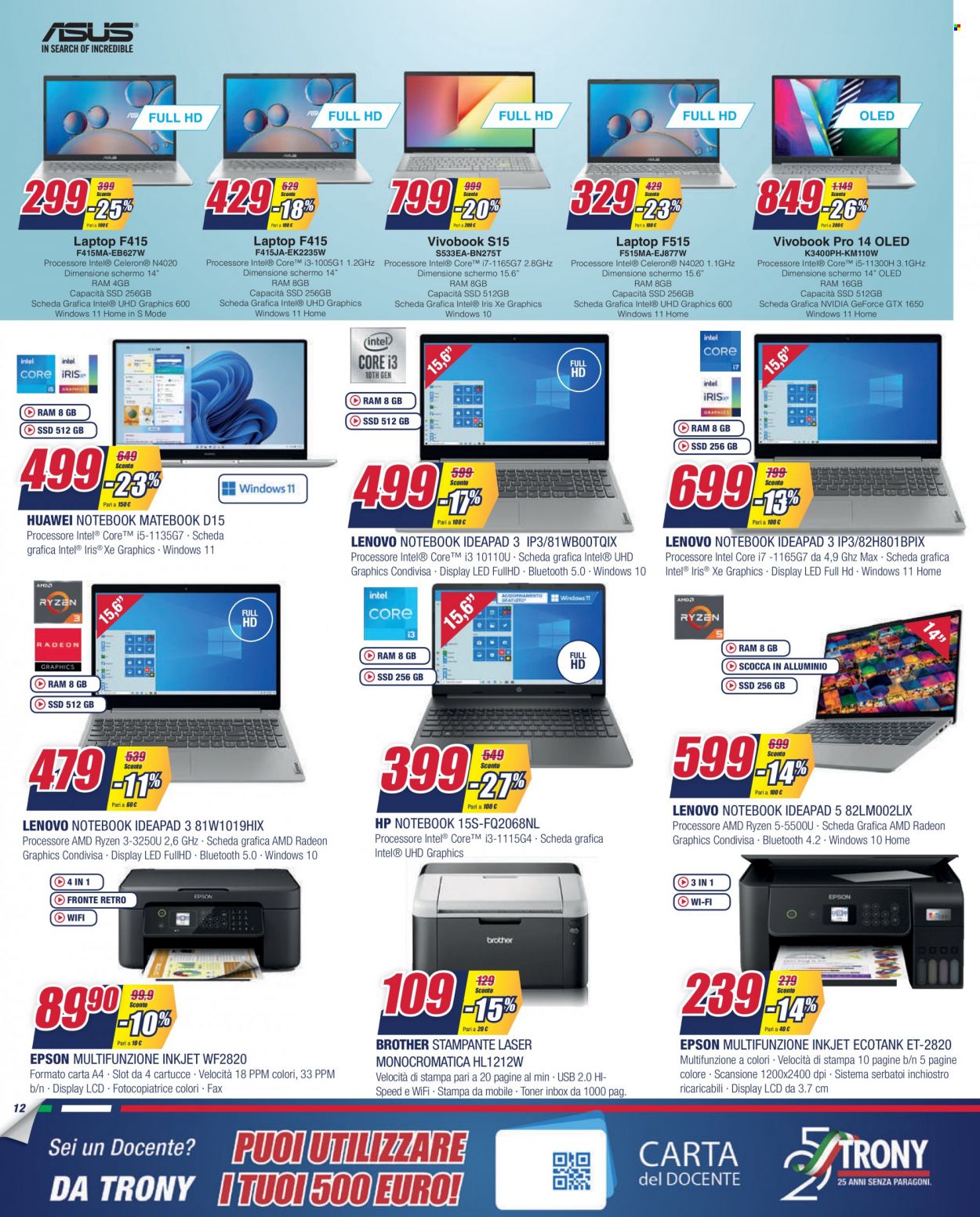 Volantino Trony - 20/1/2023 - 6/2/2023. Pagina 12