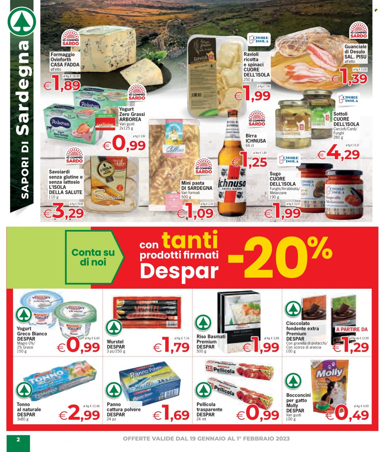 Volantino Despar - 19/1/2023 - 1/2/2023. Pagina 2