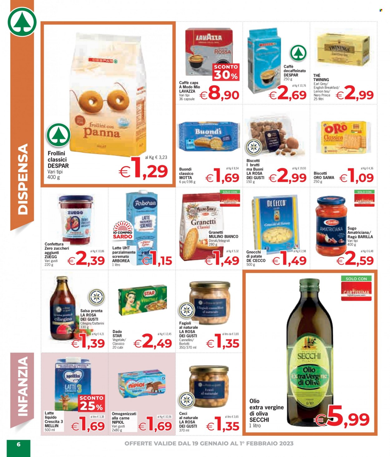 Volantino Despar - 19/1/2023 - 1/2/2023. Pagina 6