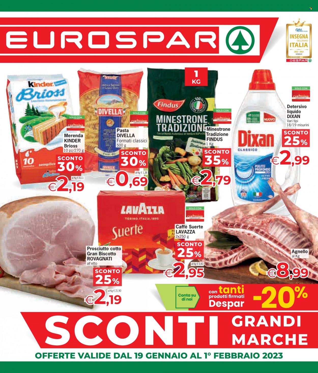 Leták Eurospar - 20.1.2023 - 20.1.2023. Strana 1