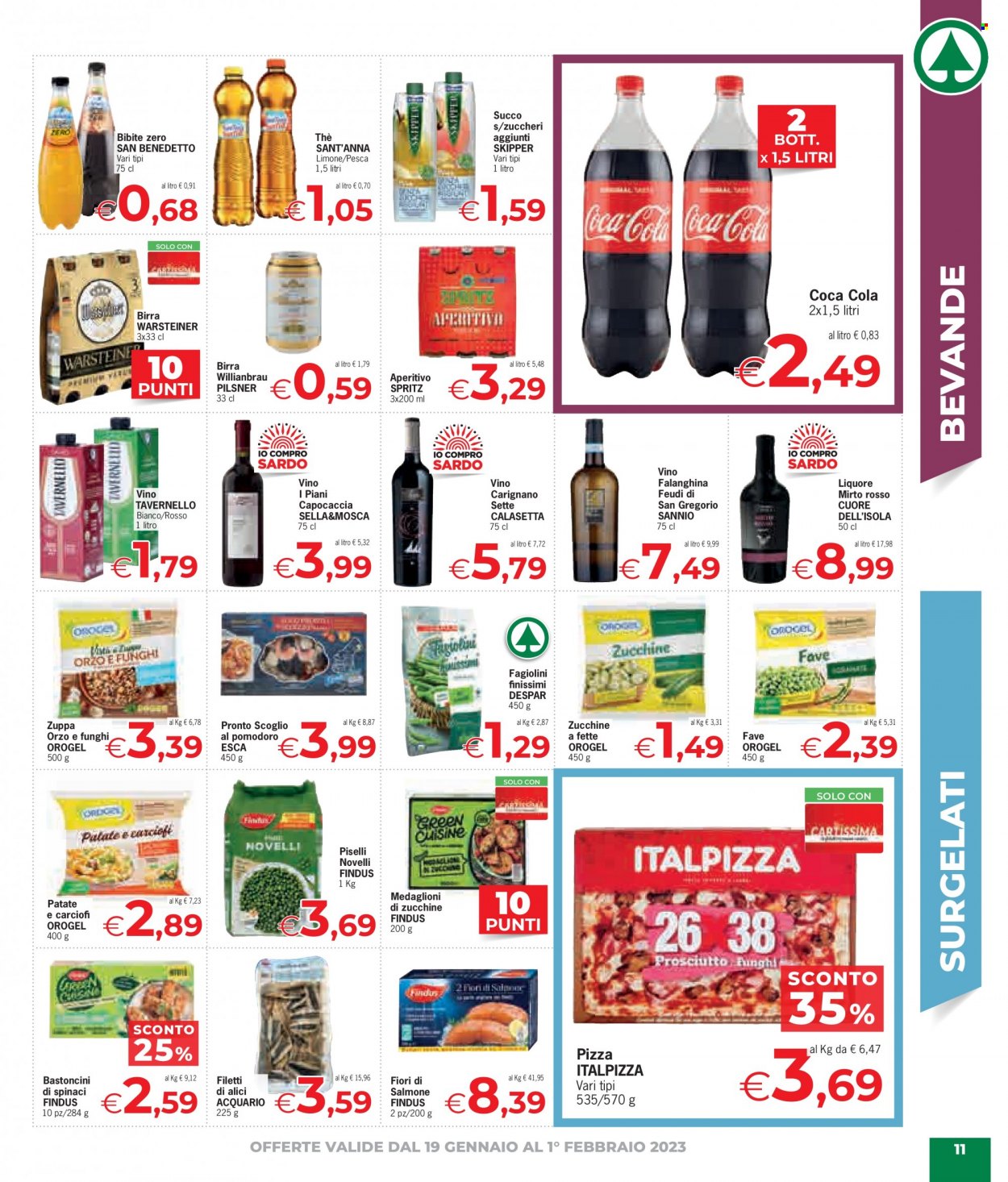 Volantino Eurospar - 20/1/2023 - 20/1/2023. Pagina 11